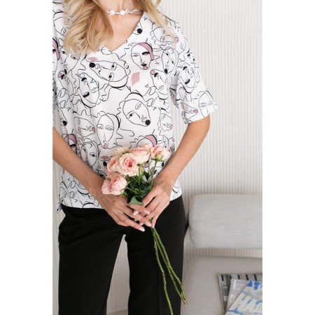 Female blouse, size 58-2
