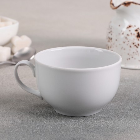 Porcelain -porcelain cup "Amber", 210 ml, D = 8.3 cm-1