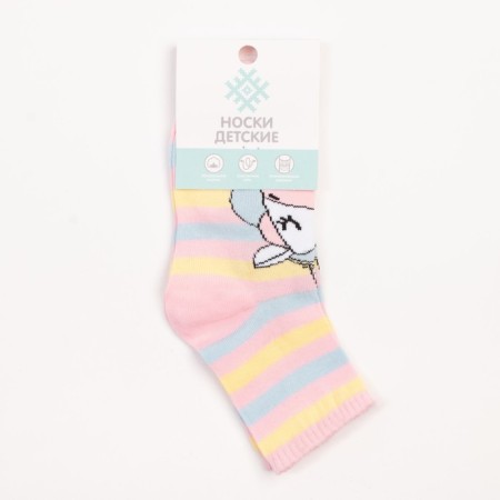 Nosk children's kaftan "unicorn", river 16-18, pink-4