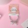 Hair gum "Alba" Bells, 5 cm