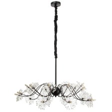Chandelier 1176/20 G4 20W black 80x800x40cm Bayerlux