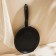 Pancake pan aluminum with anti -stick coating SL Home, D = 24 cm, h = 1.6 cm, induction, black color