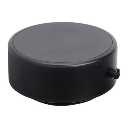 Magnetic holder for a phone in a car, metal, black, automatic