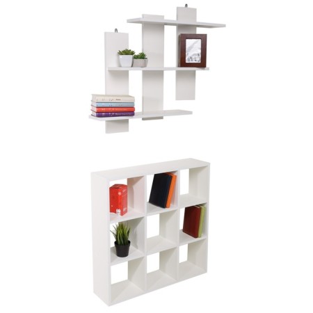 The shelf set and the rack PD-1 and PD-14 white