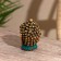 Souvenir "Buddha's head" Brass, stone 8 cm