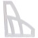 Paper tray Vertical Istanm Leader, transparent, width 75mm
