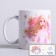 New Year mug 350 ml, cold heart