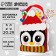 New Year's set to create a basket of felt "New Year! Penguin in a hat "