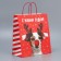 Package Gift craft "Deer you", 28 x 32 x 15 cm, New Year