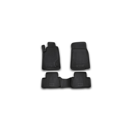 Rugs in the Ssang Yong Rexton 2001-2006 salon, 4 pcs. (polyurethane)