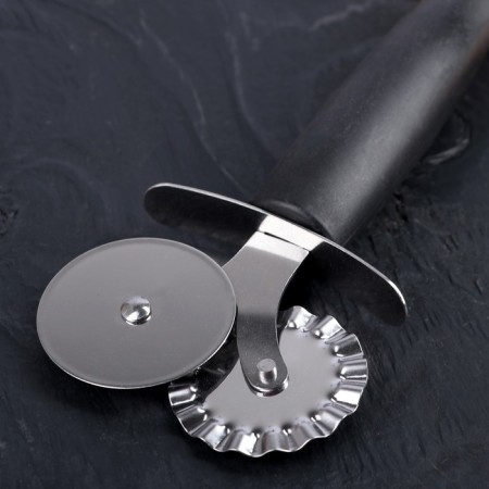 Pizza knife “Chile”, 18.5 cm, black color-2