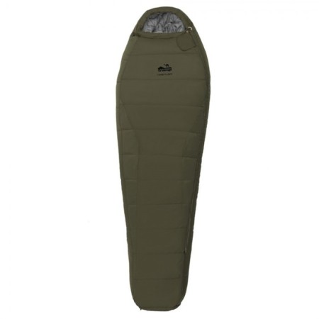 The sleeping bag TRAMP FJord T -Loft Compact, Coconut, 2 layers, left, 80x200 cm, -5 ° C, Olive color
