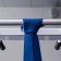 Espander Multifunctional ONLYTOP, 208x4.5x0.5 cm, 17-54 kg, blue color