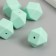Busina silicone "polyhedron" Tender mint d = 1.7 cm