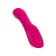 Vacuum-wave contactless stimulator of the Satiffyer Curvy Trinity 3 clitoris, silicone, red color