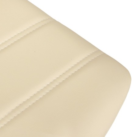 The chair "Wave", light beige-1