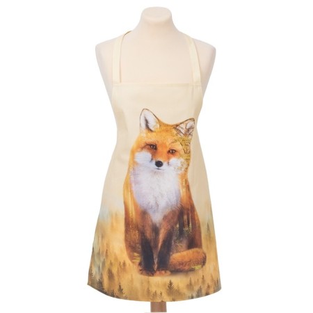 Apron "Ethel: Forest", 65 × 60 cm, cotton 100 %, sarzha, 190 g/m²-3