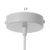 Lamp Bayerlux 2447/1 E27 40W white 12x12x12-112 cm