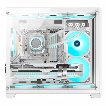 The Formula Crystal Z5 TG case without PSU MATX 11x120mm 2xusb2.0 1xusb3.0 Audio Bott PSU-3