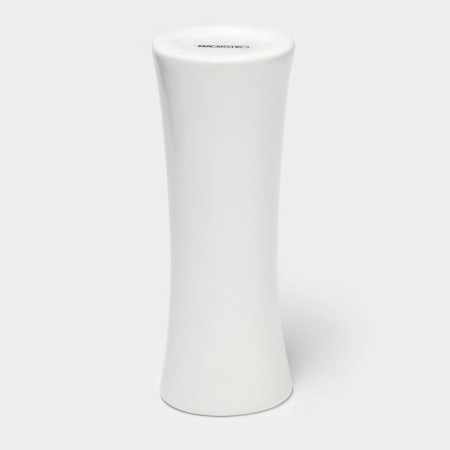 Vase for flowers porcelain Magistro "Blanche", 7.7 × 18.5 cm, white color-3