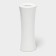 Vase for flowers porcelain Magistro "Blanche", 7.7 × 18.5 cm, white color