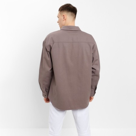 Men's shirt MIST Oversize R.52, Gray-3
