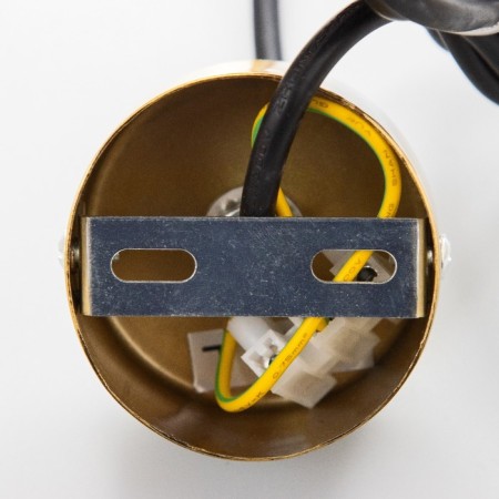 Suspended “Titan” LED 5W 4000k gold 2.8x2.8x60-160cm-8