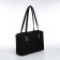Female bag Textura, tout, average size, black color