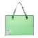 A3 folder with handles, plastic, lightning around, 490 x 350 x 30 mm, with pocket, mint