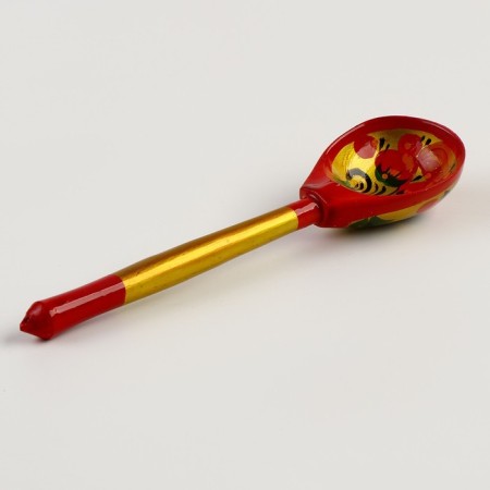 Kitchen "Spoon Tea painted. Khokhloma "-2