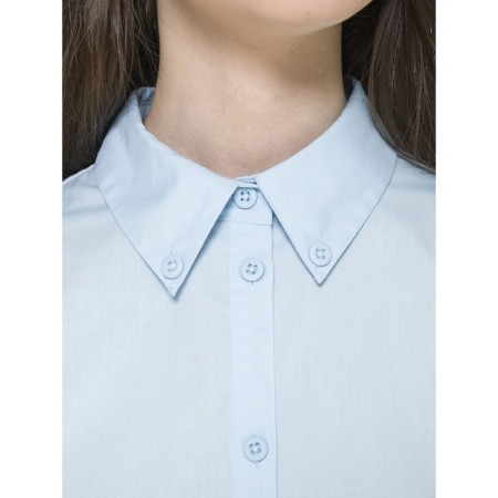 Blouse for girls, height 128 cm, blue color-3
