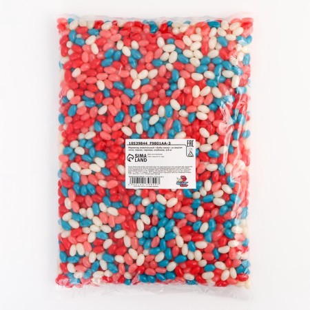 Chewing marmalade "Bobs jelly" with the taste of faces, peach, blueberries, strawberries, 2.5 kg-1