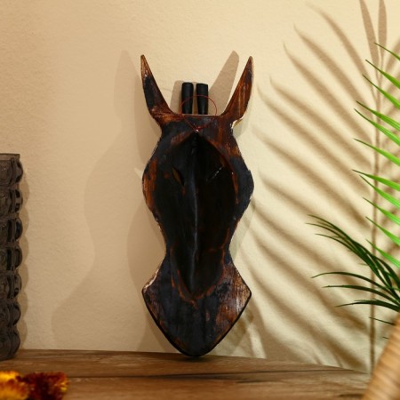 Mask "Zebra" Albezia 30 cm-1