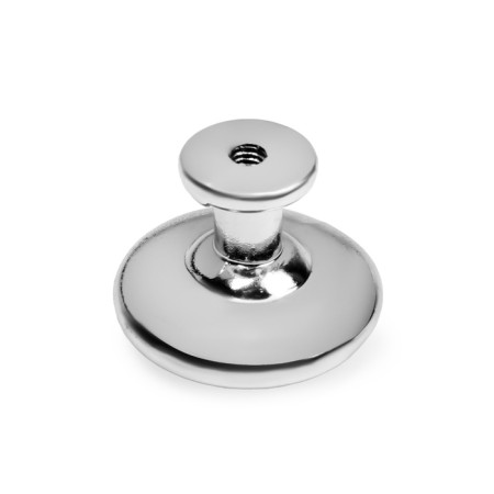 Ручка кнопка ТУНДРА LIGHT PK036CP (MD112CP), хром-5