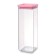 Rectangular container Brabantia Tasty Colows, Pink color, 2.5 liters