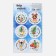 Stickers for flowers and gifts "everything will come true", 16 × 9.5 cm