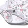 Body baby with short sleeve, pink color/zebras, height 80