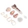Sakura SA-5541WP epalator, 10 nozzles, 2 speeds, backlight, battery, pink-white
