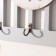 Decorative tree hooks "Bouquet with sunflower" 19.7x29.6 cm