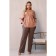 Female blouse, size 50, beige color