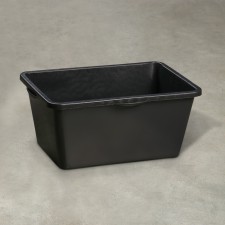 Building pelvis, 60 l, rectangular, plastic