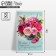 Postcard "On your birthday", peonies, 12 × 18 cm