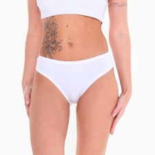 Panties female slips, color white, size 48 (l)