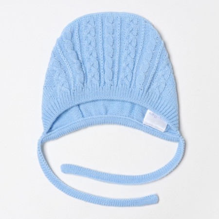 Children's hat, blue color, size 22
