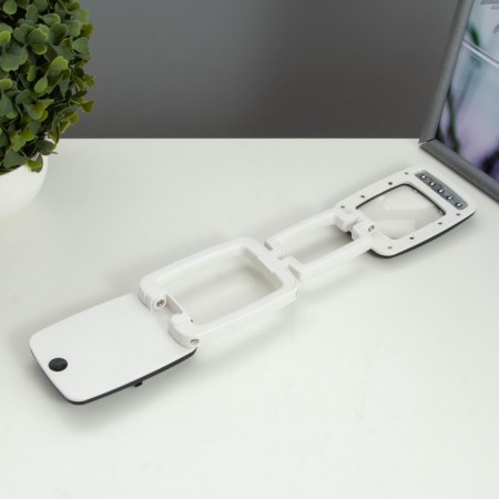 Table lamp with a 3x "Motor" LED 5W 3000K USB white-black 9x6.5x25cm Risalux-5