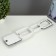 Table lamp with a 3x "Motor" LED 5W 3000K USB white-black 9x6.5x25cm Risalux