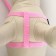 Set "Basis", leash 120 x 1.5 cm, OG 32-46 cm, pink