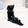 Figure "Cat Mess Up" black, 17cm