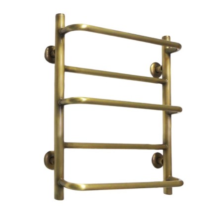Water heated towel rail Domoterm "Orpheus", P5, 5 crossbars, 500 x 700 mm, bronze-1