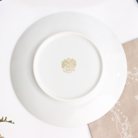 Plate "Romance Flower", D-200mm, Neo Gzhel-3
